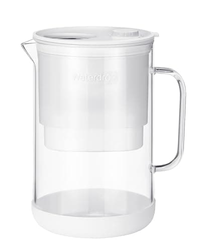 Waterdrop PT-09W 10-Cup Glass Filter Pitcher