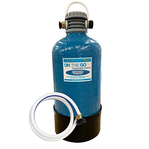 On The Go Portable Double Standard Water Softener, 16,000 Grain